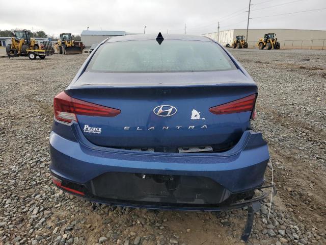 5NPD84LF8KH496964 - 2019 HYUNDAI ELANTRA SEL BLUE photo 6