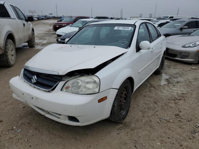 KL5JD56ZX7K580731 - 2007 SUZUKI FORENZA BASE WHITE photo 1