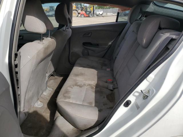 JHMZE2H35BS010869 - 2011 HONDA INSIGHT WHITE photo 10