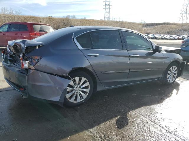 1HGCR3F84DA043386 - 2013 HONDA ACCORD EXL GRAY photo 3