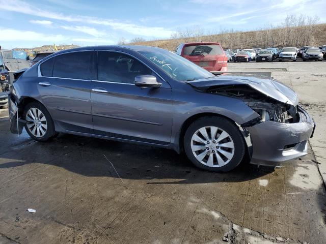 1HGCR3F84DA043386 - 2013 HONDA ACCORD EXL GRAY photo 4