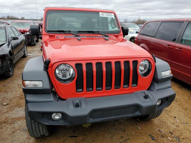 1C4HJXDNXLW205115 - 2020 JEEP WRANGLER U SPORT წითელი ფოტო 5
