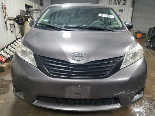 5TDZK3DC2BS097953 - 2011 TOYOTA SIENNA GRAY photo 5