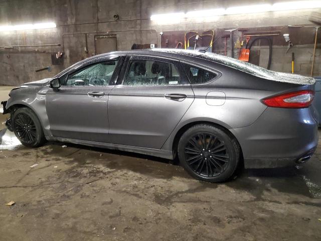 3FA6P0H92DR289970 - 2013 FORD FUSION SE GRAY photo 2