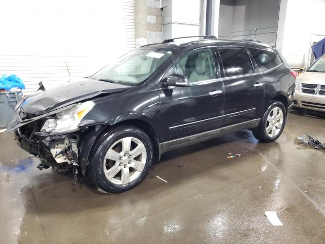 1GNKVLED1BJ124032 - 2011 CHEVROLET TRAVERSE LTZ BLACK photo 1