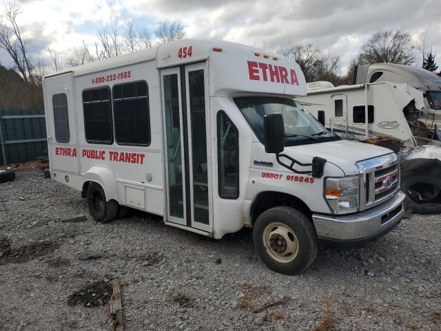 1FDEE3FS8HDC77853 - 2017 FORD ECONOLINE E350 SUPER DUTY CUTAWAY VAN WHITE photo 4