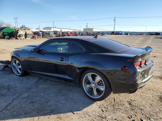 2G1FB1E35C9168930 - 2012 CHEVROLET CAMARO LT BLACK photo 2