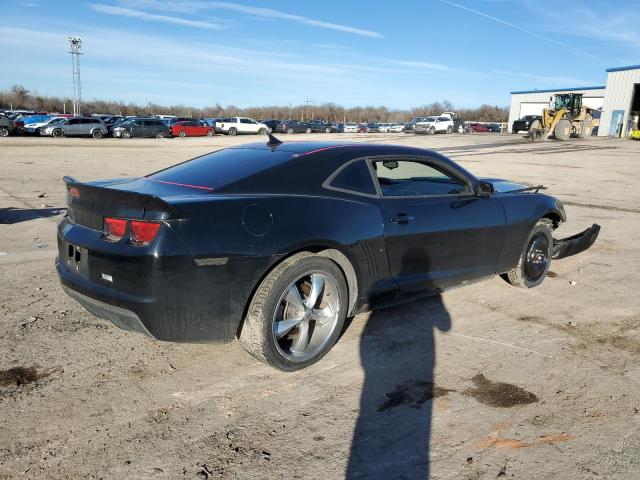 2G1FB1E35C9168930 - 2012 CHEVROLET CAMARO LT BLACK photo 3