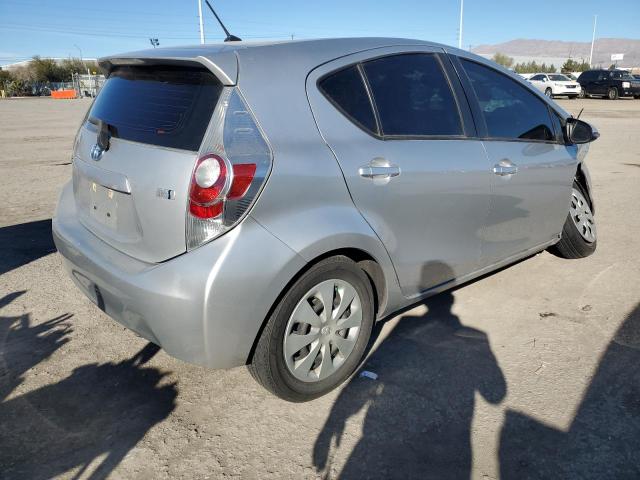 JTDKDTB37E1568141 - 2014 TOYOTA PRIUS C GRAY photo 3