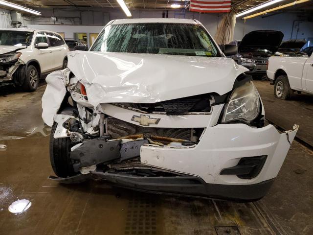 2GNFLCEK9C6334950 - 2012 CHEVROLET EQUINOX LS WHITE photo 5