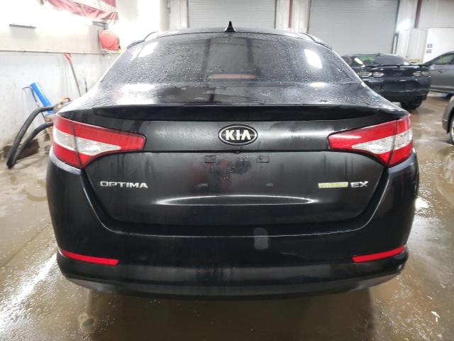 KNAGM4AD0D5045683 - 2013 KIA OPTIMA HYBRID BLACK photo 6