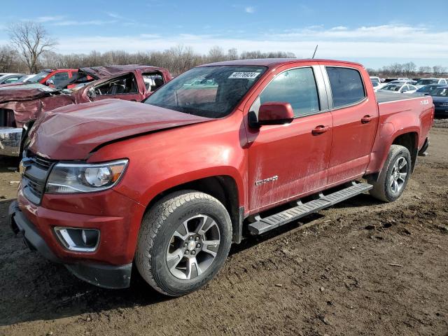 1GCGTDE36G1196580 - 2016 CHEVROLET COLORADO Z71 RED photo 1