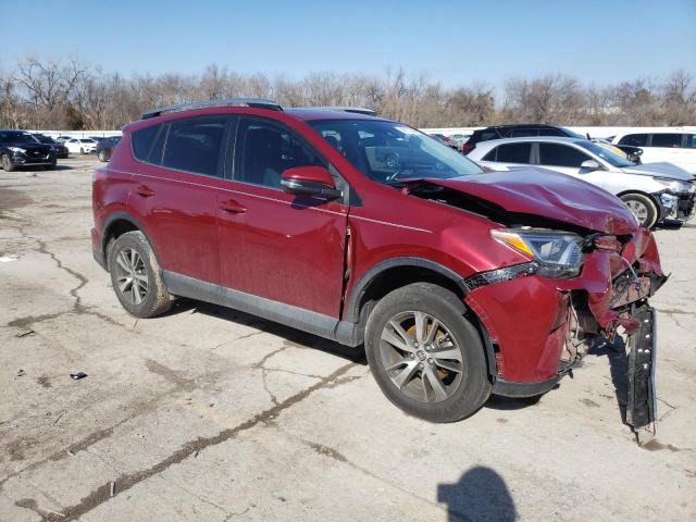 2T3WFREV4JW421511 - 2018 TOYOTA RAV4 ADVENTURE MAROON photo 4