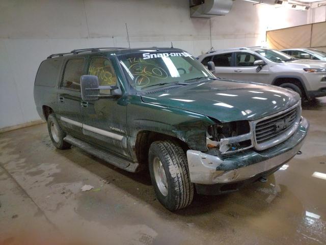 1GKFK16Z02J266006 - 2002 GMC YUKON XL K1500 GREEN photo 4