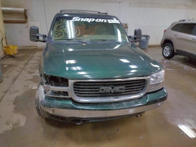 1GKFK16Z02J266006 - 2002 GMC YUKON XL K1500 GREEN photo 5