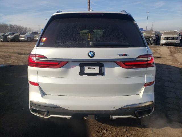 5UXCX6C05M9F23900 - 2021 BMW X7 M50I WHITE photo 6