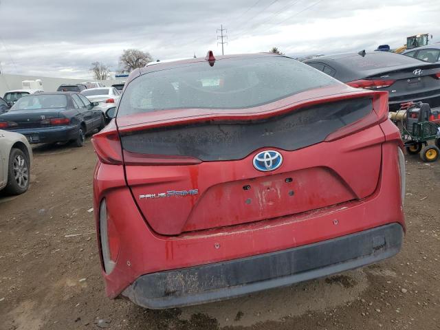JTDKARFP7H3062083 - 2017 TOYOTA PRIUS PRIM ბურგუნდია ფოტო 6