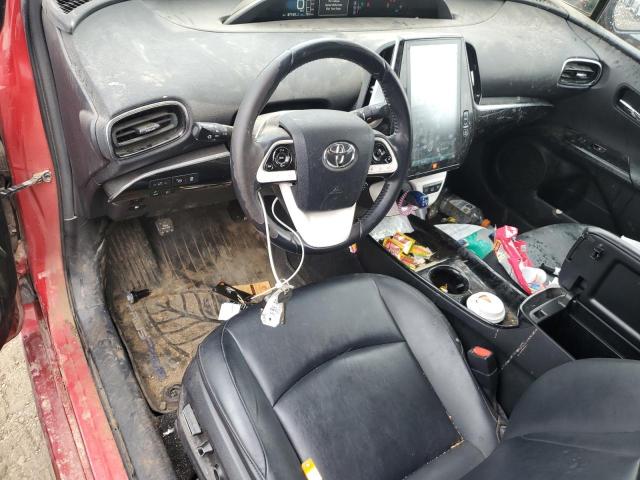 JTDKARFP7H3062083 - 2017 TOYOTA PRIUS PRIM ბურგუნდია ფოტო 8