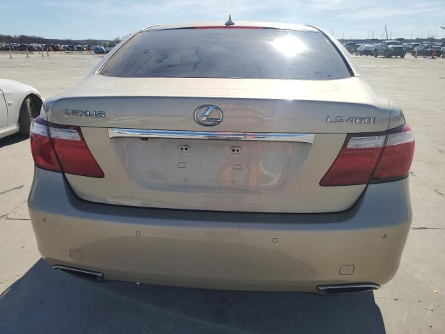 JTHBL46F395090133 - 2009 LEXUS LS 460 GOLD photo 6