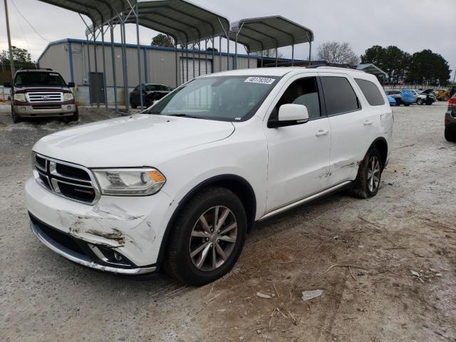 1C4RDHDG9EC530801 - 2014 DODGE DURANGO LIMITED WHITE photo 1