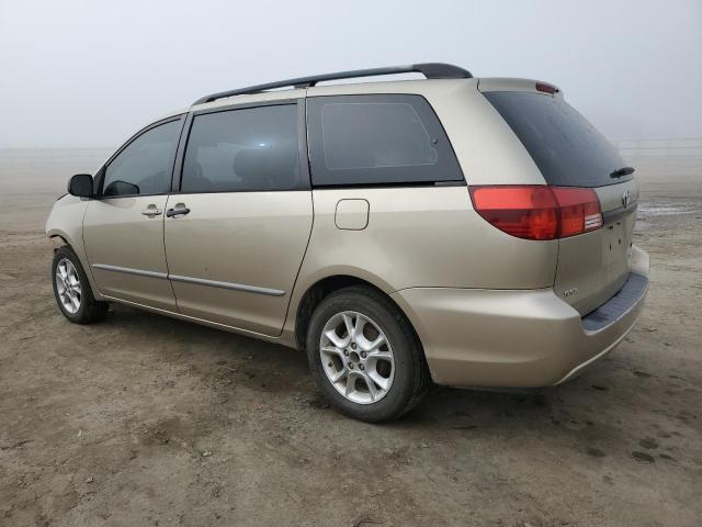 5TDZA23C04S125069 - 2004 TOYOTA SIENNA CE TAN photo 2