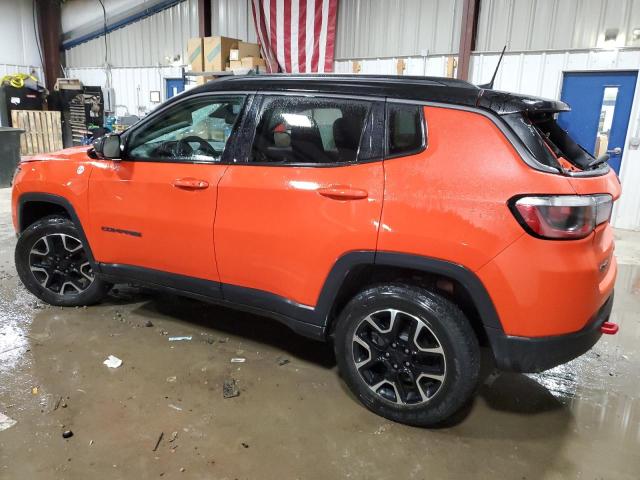 3C4NJDDB8LT246288 - 2020 JEEP COMPASS TRAILHAWK ORANGE photo 2