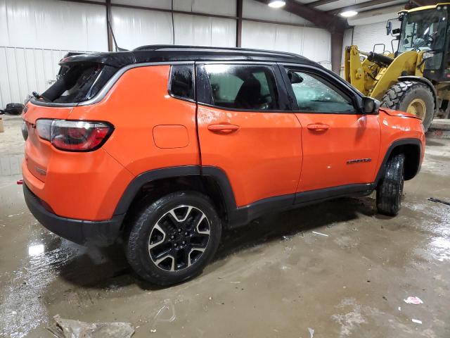 3C4NJDDB8LT246288 - 2020 JEEP COMPASS TRAILHAWK ORANGE photo 3