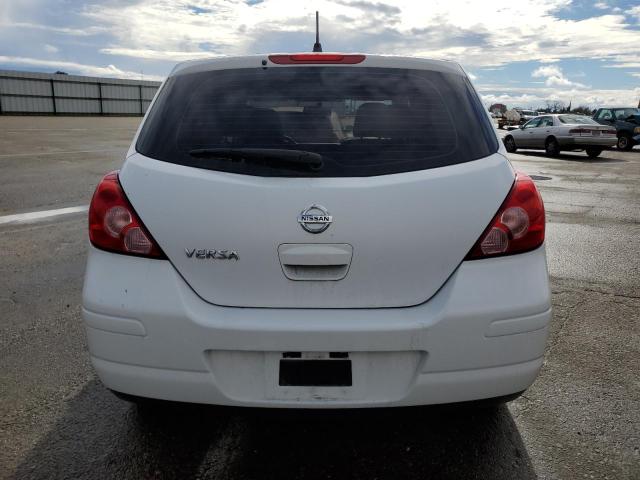 3N1BC13E47L364757 - 2007 NISSAN VERSA S WHITE photo 6