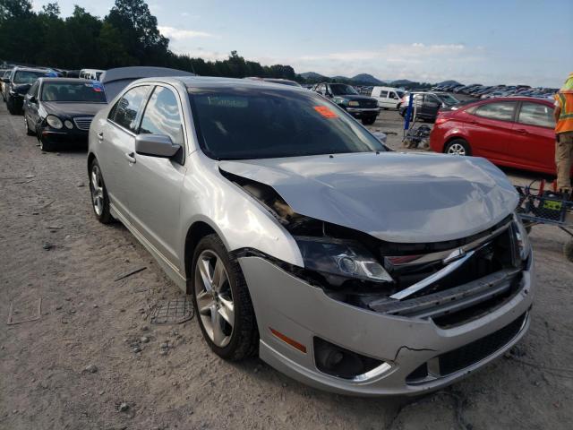 3FAHP0KC2AR430996 - 2010 FORD FUSION SPORT SILVER photo 1