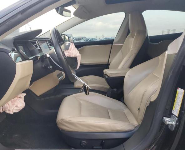 5YJSA1E27GF147918 - 2016 TESLA MODEL S შავი ფოტო 7