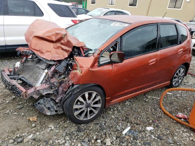 JHMGE8H58CC003700 - 2012 HONDA FIT SPORT ORANGE photo 1