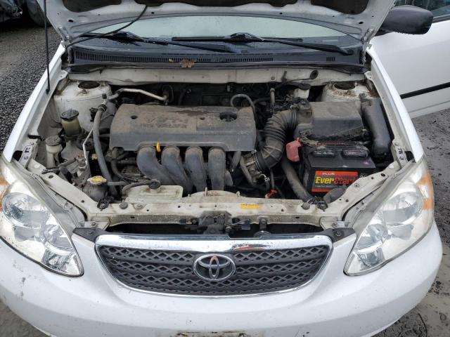 1NXBR32E48Z029946 - 2008 TOYOTA COROLLA CE WHITE photo 11