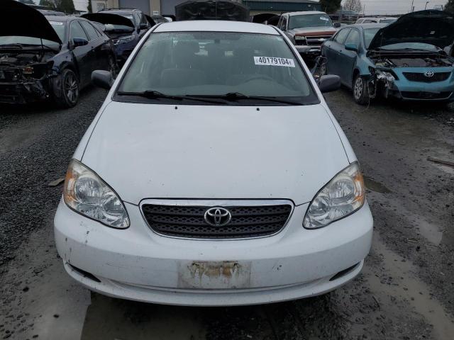 1NXBR32E48Z029946 - 2008 TOYOTA COROLLA CE WHITE photo 5