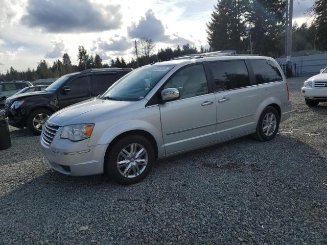 2A8HR64X18R661128 - 2008 CHRYSLER TOWN & COU LIMITED SILVER photo 1