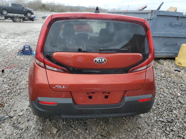 KNDJ23AU8L7081147 - 2020 KIA SOUL LX ORANGE photo 6