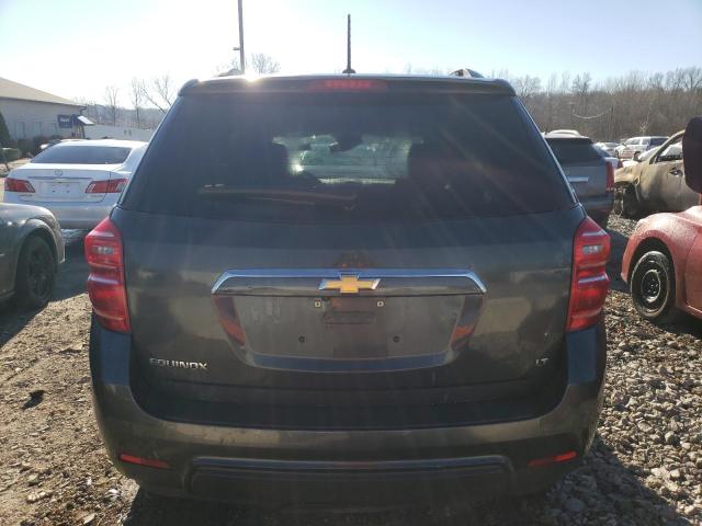 2GNALCEK2H1595223 - 2017 CHEVROLET EQUINOX LT GRAY photo 6