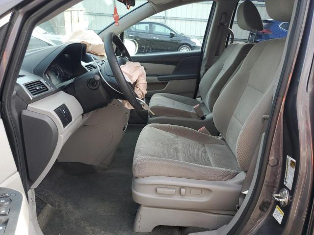 5FNRL5H24FB057720 - 2015 HONDA ODYSSEY LX GRAY photo 7