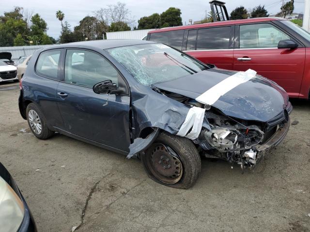 WVWAB7AJ5BW109892 - 2011 VOLKSWAGEN GOLF GRAY photo 4