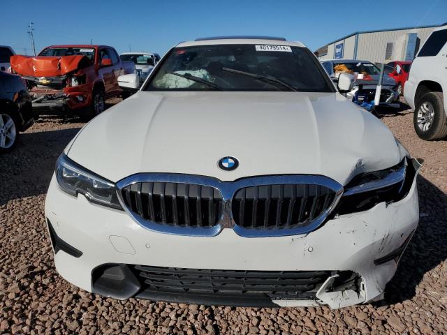 WBA5R1C57KAK06967 - 2019 BMW 330I WHITE photo 5