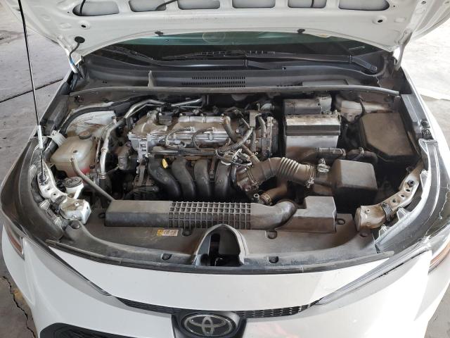 5YFEPMAE8MP255753 - 2021 TOYOTA COROLLA LE WHITE photo 11