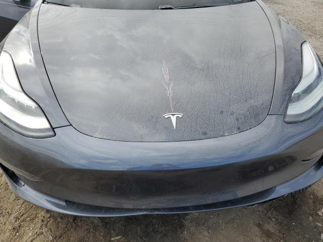 5YJ3E1EA1KF306988 - 2019 TESLA MODEL 3 GRAY photo 11