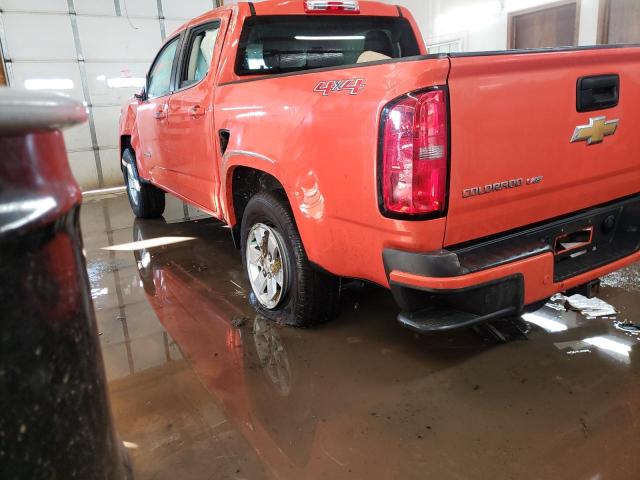 1GCGTBEN8K1185708 - 2019 CHEVROLET COLORADO ORANGE photo 2