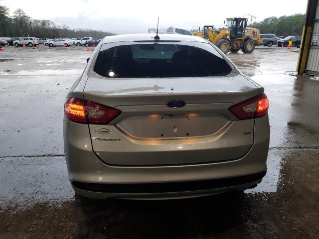 3FA6P0H73GR344994 - 2016 FORD FUSION SE SILVER photo 6