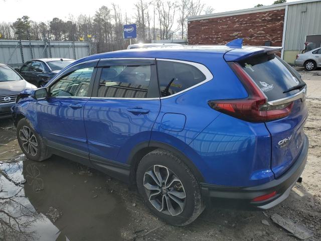 7FARW1H5XME012485 - 2021 HONDA CR-V EX BLUE photo 2