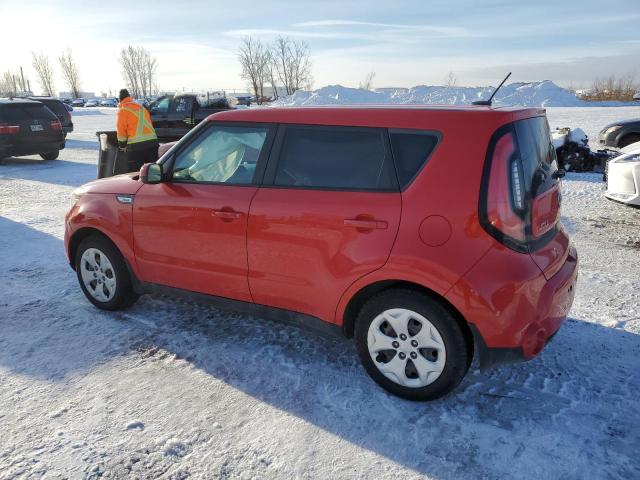 KNDJN2A26F7779406 - 2015 KIA SOUL RED photo 2