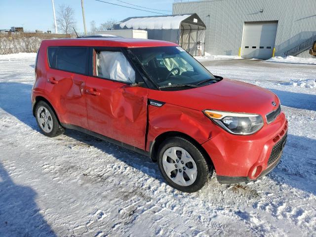 KNDJN2A26F7779406 - 2015 KIA SOUL RED photo 4