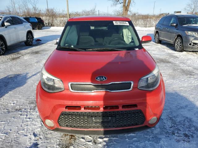 KNDJN2A26F7779406 - 2015 KIA SOUL RED photo 5