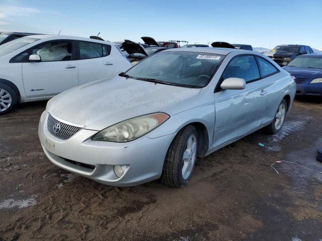 4T1CA30P94U006169 - 2004 TOYOTA CAMRY SOLA SE SILVER photo 1