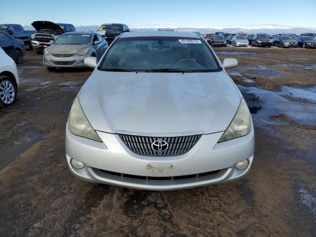 4T1CA30P94U006169 - 2004 TOYOTA CAMRY SOLA SE SILVER photo 5