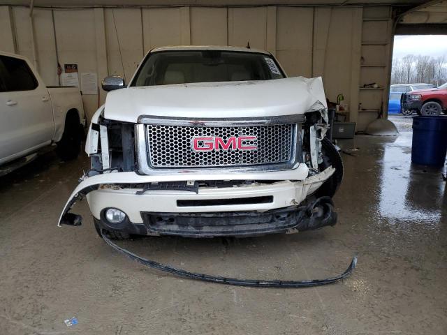 3GTP2XE28DG153187 - 2013 GMC SIERRA K1500 DENALI WHITE photo 5